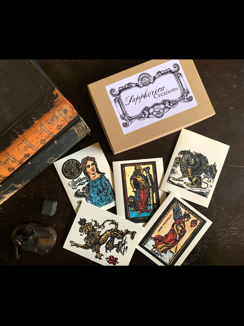 Sapphorica Creations- Fantasy Art Card 10 Pack